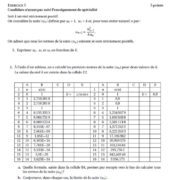 Corrigé exercice 5 maths Suites, logarithmes